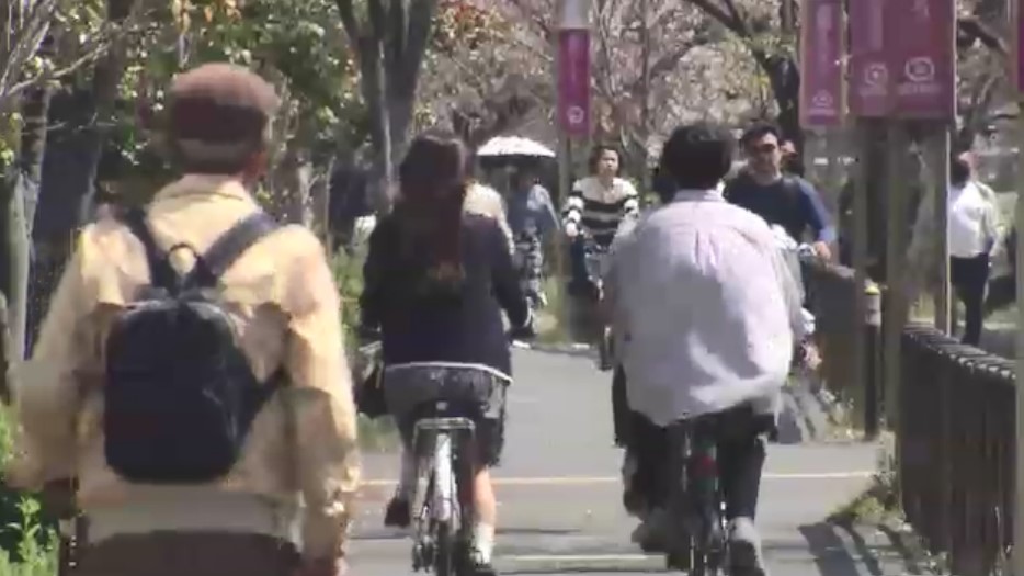 「自転車ヘルメット」　罰則なし努力義務化　着用する人ほぼ見られず　福岡市