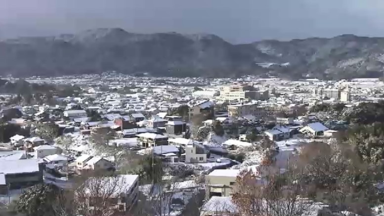 福岡県の山地で大雪に注意　23日午後から24日午前中　平地でも降雪量1センチ予想　交通に影響のおそれも　冬型気圧配置強まる