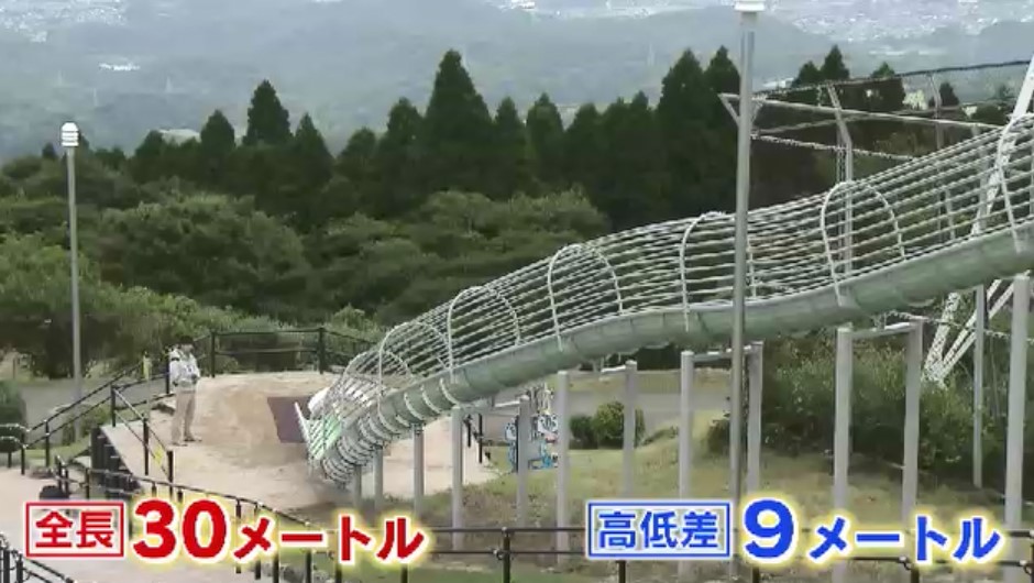 “8人骨折”皿倉山の滑り台　46日ぶり利用再開　「厚さ2倍のゴムマット」「滑り台サポーター」など安全対策　北九州市
